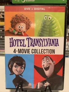 Hotel Transylvania Movie 4 Pack: 1 2 3 Transformania (DVD + Digital) Brand New - Picture 1 of 7