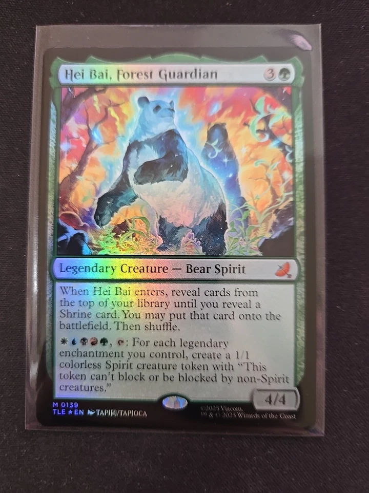 Hei Bai, Forest Guardian Avatar Last Airbender MTG Magic M 139 Foil Card - Image 1 of 1