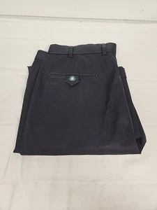 Brooks Brothers Mens St Andrews Links Black Golf Pants Size 40x34 Excellent - Picture 1 of 10
