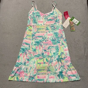 Lilly Pulitzer Adeli Dress XS Perfect Match Luxletic Meryl UPF 50+ Beach NEW - Picture 1 of 13