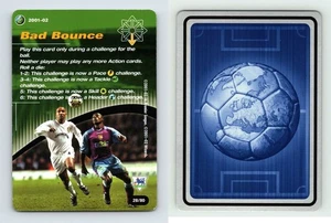 Bad Bounce #28/80 Football Champions Tactics 2001-2 TCG Card - Picture 1 of 1