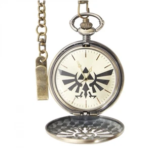 The Legend of Zelda Hyrule Crest Pocket Watch Gold - Photo 1/2
