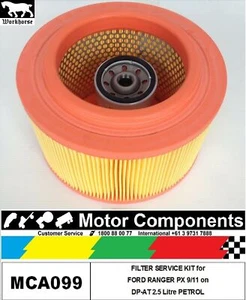 FILTER KIT Oil Air FORD RANGER PX DPAT 2.5 Litre TURBO PETROL 9/11 to FEB 2015 - Picture 1 of 4