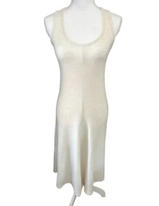 New Johnny Was Cream Throw On Cozy Dress Woman Size Small MSRP $148 - Picture 1 of 14