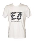 Emporio Armani T-Shirt Homme Col Rond Manches Mi-Longues Avec Logo Imprimé Pur C