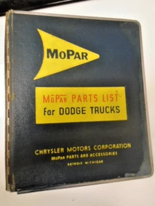 Libro de piezas Mopar 1961 1963 1965 1967 1968 Dodge Trucks catálogo de ilustraciones - Imagen 1 de 4