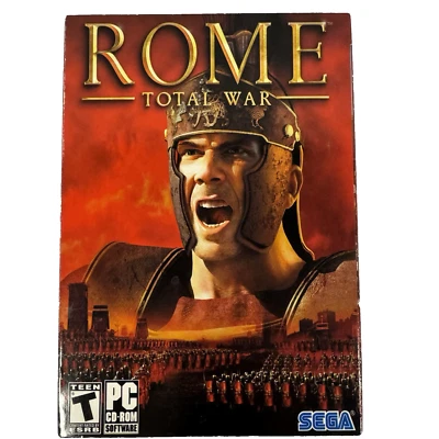 Rome Total War PC CD-ROM Game by SEGA Strategy Classic Used Untested Disc 2 & 3 - Image 1 of 4