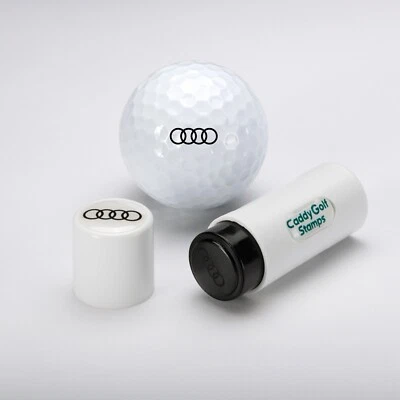 CADDYGOLFSTAMPS Audi 4 Ringe Auto Design Golfball Stempel Marker