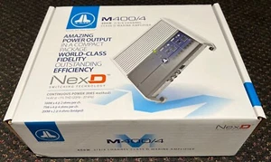 JL AUDIO M400/4 Class D 4Ch Marine Boat Amplifier 75 watts RMS x 4 98271 M4004 - Picture 1 of 6