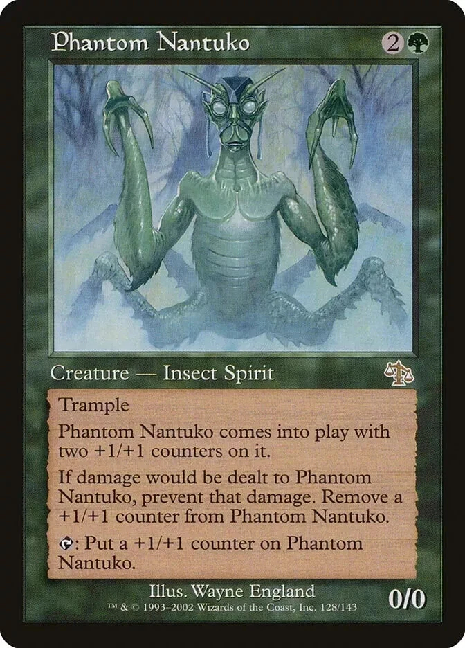Magic the Gathering MTG Phantom Nantuko (128) Judgment - RARE - NEAR MINT - Image 1 of 1