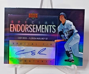 2006 Upper Deck Special F/X - Special Endorsements Cody Ross #SE-CR (AU) - Picture 1 of 2