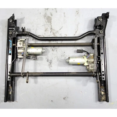 BMW E39 E38 1995-2003 serie 5 serie 7 riel de asiento de pasajero derecho con motores OEM Foto 1 de 4