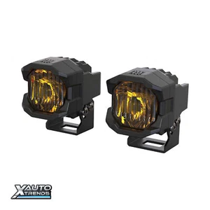 Morimoto 1Banger HXB LED Pod (Wide / Yellow)(Pair) BAF101 - Picture 1 of 9