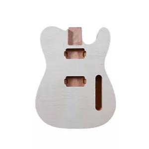 Mahogany Maple DIY Telecaster Electric Guitar Body - Build Your Own Guitar - Bild 1 von 3