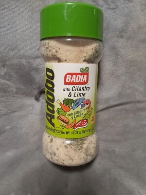 BADIA Adobo 带香菜和石灰调味料 (3 个摇瓶器) 12.75 盎司 | 无麸质 — 第 1/4 张图片