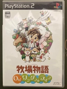 PS2 PlayStation 2 Harvest Moon Oh! Wonderful Life Japanese Tested Genuine - Picture 1 of 4