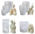 Candles Making Kit Silicone Mould Epoxy Resin Molds Model Body Body Candle Mold