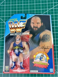 WWE WWF Hasbro Earthquake 1992 Wrestling Figure - Picture 1 of 8