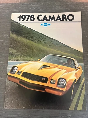 Chevrolet Camaro 1978 y Z28 12 páginas original auto venta folleto catálogo Foto 1 de 4