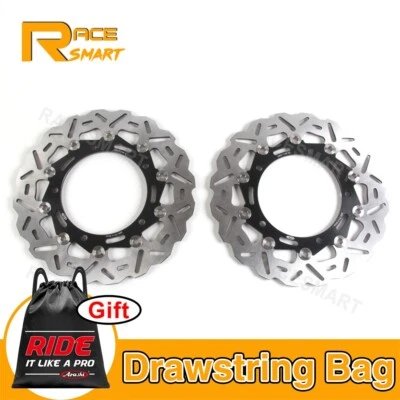 Передние тормозные диски для Kawasaki Ninja 650 650R EX650 Z650 Z900 2017 - 2023 - Изображение 1 из 4