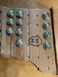 Group of Original British Army Medical Corps & Duke of Wellingtons Buttons - Picture 1 of 5