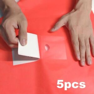 Tent repair kit 5pcs waterproof patches transparent tape stickers self adhesive