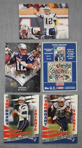 Tom Brady Tampa Bay Buccaneers 2008 Upper Deck Icons Topps Tribute (5) Card Lot - Bild 1 von 2