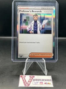 Pokémon Scarlet & Violet Base Set - PROFESSOR'S RESEARCH (Turo) HOLO 190/198 - Picture 1 of 3