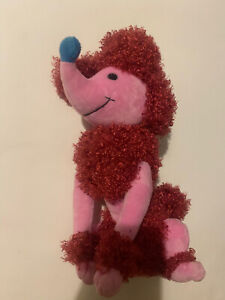 Disney Animators Collection It's a Small World France Pink Poodle Stuffed Plush