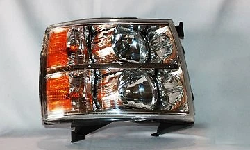 Para 2007-2013 Chevrolet Silverado 1500 conjunto de farol direito TYC 2008 2009 - Imagem 1 de 2
