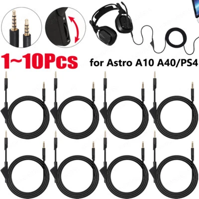 Replacement Audio Cable Cord Volume Control for Astro A10 A40 Gaming Headset Lot - Image 1 of 4