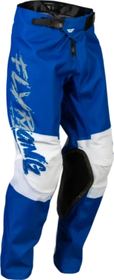 PANTALONES KHAOS CINÉTICOS JUVENILES FLY RACING GRIS CLARO/AZUL/BLANCO Foto 1 de 2