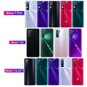 For Huawei Nova 7 6.53" / 7 Pro / 7 SE 6.5" Battery Housing Cover Back Door Case - Picture 1 of 7