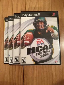 EA SPORTS NCAA FOOTBALL 2003 - PS2 - COMPLETE W/MANUAL - FREE S/H (X) - Picture 1 of 1