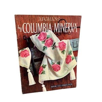Vintage Afghans Book By Columbia-Minerva Book 742 - Image 1 of 2
