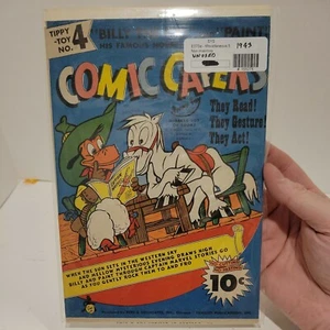 Comic Capers Billy The Kid Fawcett Tippy-Toy no. 4 Unused NIP Paper Toy 1940's. - Picture 1 of 5