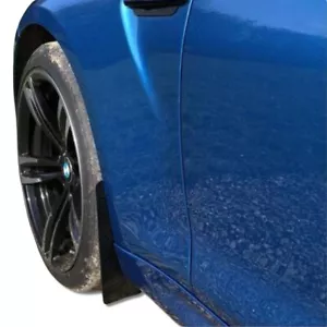Juego DELANTERO de Protección contra SalpicadurasZ Piedra BMW M2 F87 Negro 4mm PVC Satinado Mate - Imagen 1 de 2