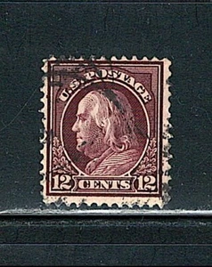 US Year of 1914 Franklin Stamp Scott# 417 (Used), - Picture 1 of 2