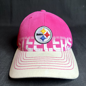 Pittsburg Steelers Hat Cap Adjustable NFL Pink Reebok Football Women's