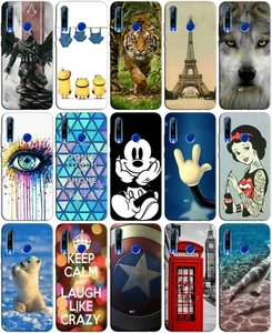  Cover custodia case morbida in TPU per ZENFONE MAX PLUS M2 ZB634KL fantasia A - Imagen 1 de 16