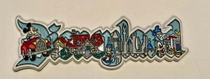 VTG Disneyland California Toontown DLR Disney Souvenir Fridge Magnet 90s - Picture 1 of 2