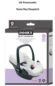 Dooky Baby Infant Car Seat Replacement Cover for 0+ Car Seats NEW Dandelion - Picture 1 of 8
