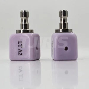 4PCS Dental Lithium Disilicate Glass-ceramics A16 Block Permanent Restoration - Picture 1 of 9