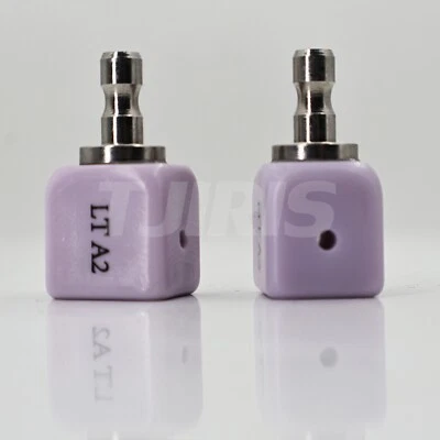 TJIRIS 4PCS Dental Lithium Disilicate Glass-ceramics A16 Block Permanent Restoration