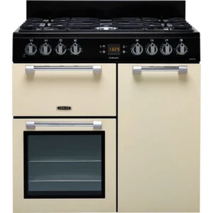 Leisure CK90F232C Cookmaster 90cm Dual Fuel Range Cooker 5 Burners Cream A/A - Picture 1 of 10