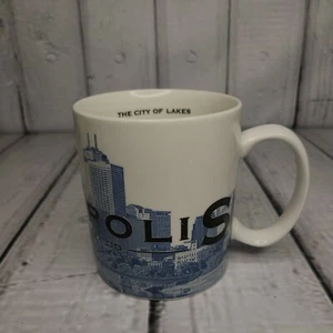 Taza de café Starbucks Minneapolis Barista Skyline Series One 20 oz 2002 - Imagen 1 de 5