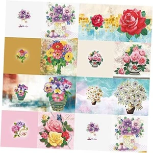 5D Diamond Painting Greeting Cards, 5D Rhinestone Embroidery Arts Craft DP061 - Picture 1 of 8