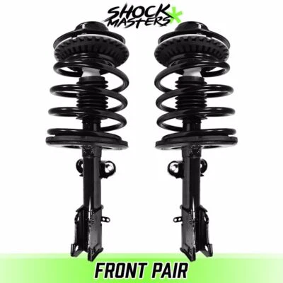 Front Pair Complete Struts Coil Springs for 2001-2007 Chrysler Town Country - Image 1 of 4