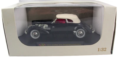 RCS Libri 1937 Cord 812 Supercharged Modellauto Maßstab 1:32 Sammlung - Bild 1 von 4