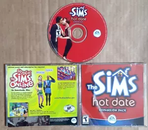 The Sims Hot Date Exoansion Pack (PC 2001) W/Jewel Case W/Code - Picture 1 of 1